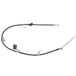 TRW Seilzug, Feststellbremse GCH641 | Compatibel met: SUZUKI SWIFT III