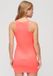 Superdry Rib Racer jurk met borduursels - Dames - Jurken
