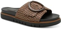 Tamaris Worthmann Sandales en cuir Comfort Vrouwen Zwart Platte sandalen Leer Breed 40