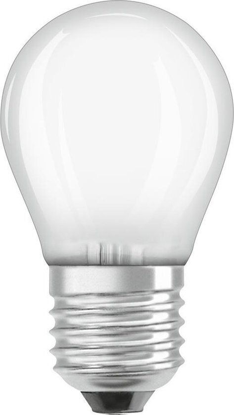 Osram LED-lamp Energielabel A+ (A++ - E) E27 Peer 5 W = 40 W Warmwit (Ø x l) 45 mm x 77 mm 1 stuk(s)
