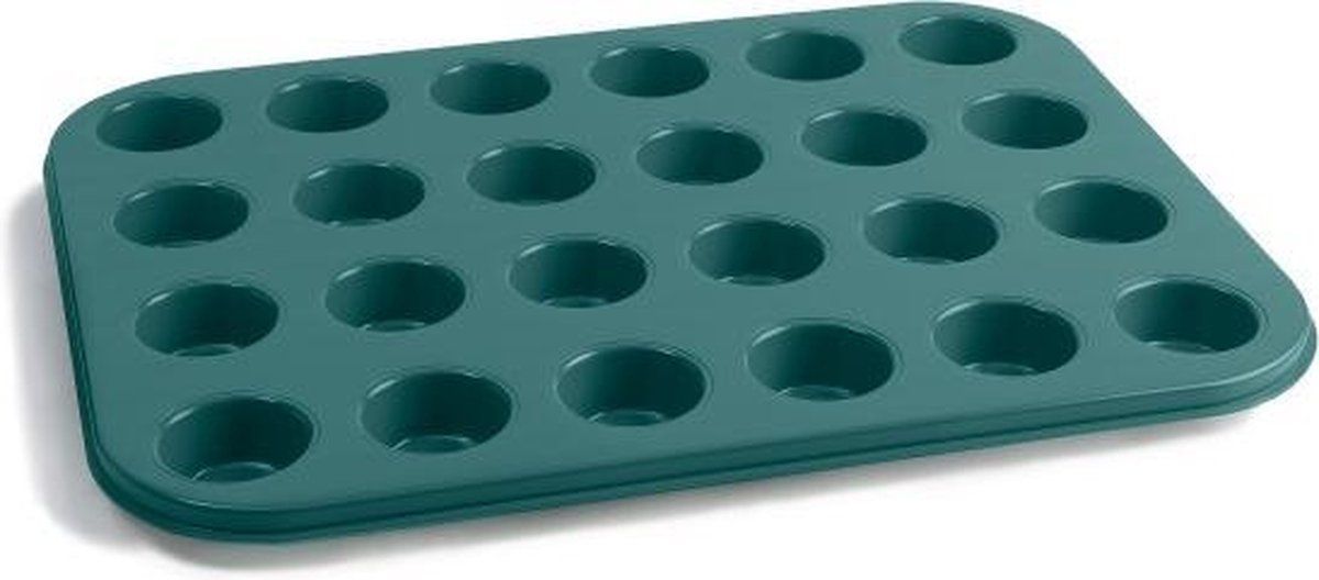 Jamie Oliver Mini Muffinvorm - 24 stuks - 35x27x2cm - blauw