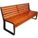 Premium Houten Bank met Rugleuning Carrington
