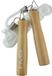 HMS Teko Sp. z o.o. HMS SK01 Serie - Houten Springtouw - 280cm - Natuurlijk Hout