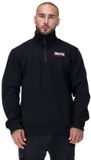 Lonsdale Gryffidam Sweatshirt Met Halve Rits Zwart XL Man