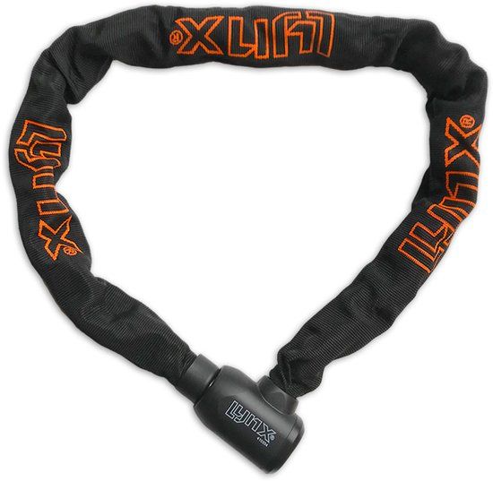 LYNX Kettingslot ART 2 - Zwart - 100cm - Fiets/Brommer/Motor