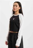 Rocawear Contrast Longsleeve Top Zwart/Wit S