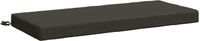 vidaXL Bankkussen SOEST 100% Polyester Antraciet 110 x 50 x 8 cm