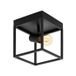 EGLO Silentina Plafondlamp - E27 - 18 cm - Noir