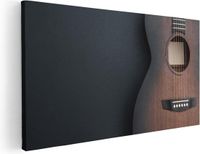 Artaza Canvas Painting Guitar - 40x20 - Canvas Print