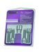 McGard 27.285SU - Set wielzekeringsschroeven kegelband 60° M12x1,25 SW17 totale lengte 60,9 mm schachtlengte 35,6 mm chroom