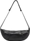 LES VISIONNAIRES Zoe Essential Schoudertas Leer 46 cm - Dames - black