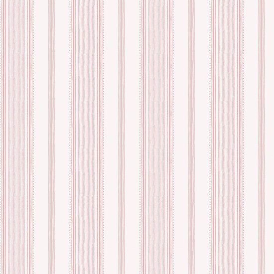 Laura Ashley - Vliesbehang - Heacham Stripe - Blush - 10mx52cm