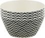 Merkloos / Sans marque Jongeneel Verpakkingen Bv Schaaltjes - 4x stuks - bamboe fiber - D14xH7 cm - kommetjes voor o.a. yogurt en snacks