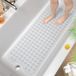 Shenzhen Huaxian Tapis de baignoire antidérapant transparent - Format extra large 100x40 cm