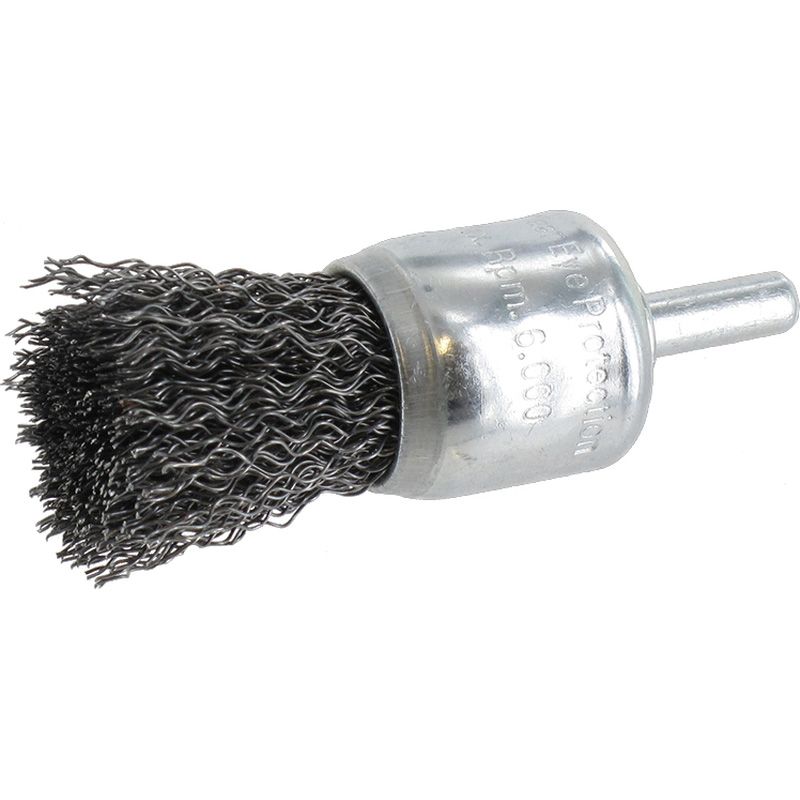 Labor Penseelborstel met gegolfd staaldraad 22mm