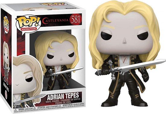 Funko Pop! Castlevania - Adrian Tepes 581 Vinyl Figure