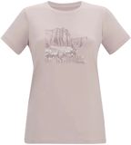 Regatta T-shirt stretch dames Fingal lichtroze