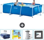 Intex Rechthoekig Frame Zwembad - 300 x 200 x 75 cm - Blauw