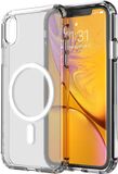 Merkloos Apple iPhone XR mobiele cover Geschikt voor MagSafe oplader Transparant