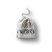 Bonamaison Sacs en coton imprimé à cordon, sac à provisions, réutilisable, écologique, pliable, taille : 30 x 40 cm