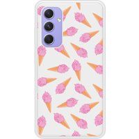 Samsung Bedrukt siliconen hoesje compatibel met Galaxy A54 5G Glace Rose