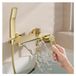 Merkloos Badkraan Waterval Goud Met Handdouche