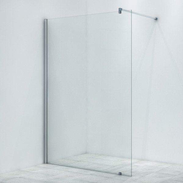 Saniclass Bellini inloopdouche 160x200cm 8mm veiligheidsglas anti kalk chroom WALKIN-160