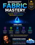 Microsoft Fabric Mastery: The Complete Visual Blueprint for OneLake, Analytics, Security, Governance, Power BI, Data Engineering, Data Science, and CI/CD