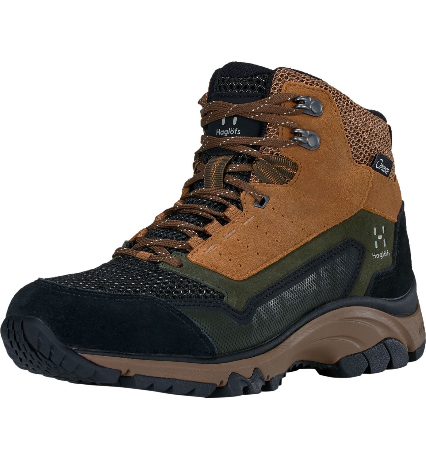 Haglöfs Skuta Proof Mid Hiking Shoes Women Brown 2023 UK 5 | EU 38