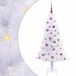vidaXL Kunstkerstboom met 150 LED Wit 150 cm PVC en Staal