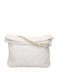 Gave Lux Schoudertas voor dames, van echt leer, Made in Italy, 32 x 34 x 6 cm, GLX228103923FBG