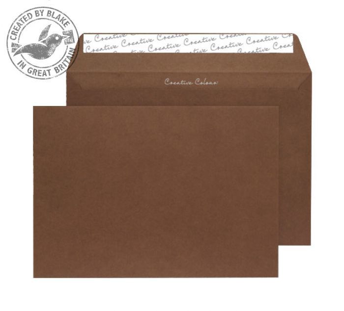 Blake Creative Colour C5 Envelopes - 162 x 229 mm - Chocolate - Pack of 25