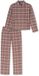 SCHIESSER - Pyjama lang - Dames - Multicolour 2 - Geruit - Lange mouw - 100% Katoen - Maat M
