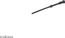 Akasa Siliconized Rubber Pins for Fan mounting, Black, 60pcs