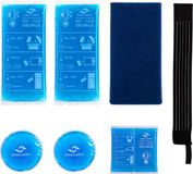 Chillaxy Coldpack – Icepack – 7 delige set met Hoes & Elastische Band – Coolpack, IJspack, Gelpack – Koud Compress Herbruikbaar