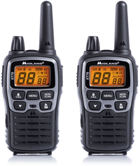 Midland XT70 Walkie Talkie - Zwart/Grijs