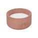 Bougie d'extérieur, béton, Ø15 cm x 7,5 cm
