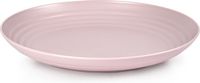 PlasticForte Rond bord/camping bord - D22 cm - lichtroze - kunststof