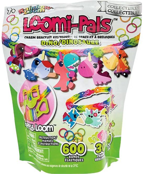 Bandai Namco Bandai Rainbow Loom Loomi-Pals set - Meerkleurig