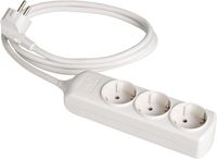 Solera 8013 prise multiple - 3 prises - 1,5 m - Blanc