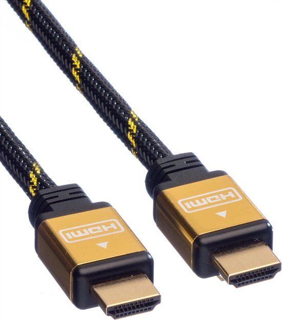 ROLINE GOLD HDMI HighSpeed Kabel met Ethernet, M-M, 7,5 m