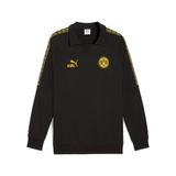 PUMA Sportsweatshirt 'Borussia Dortmund' curry / zwart
