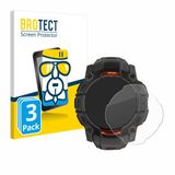 BROTECT Screenprotector 3 Stuks voor Garmin Instinct 3 Solar (45 mm) Beschermglas transparant