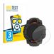 BROTECT Screenprotector 3 Stuks voor Garmin Instinct 3 Solar (45 mm) Beschermglas transparant