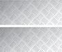 vidaXL - Trapmatten - 2 stuks - 50 x 20 cm - Zilver - Aluminium - Rechthoekig
