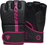RDX Sports F6 Kara Bokshandschoenen MMA Gloves Roze Maat L