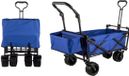 Happyment chariot pliable - Noir - 220L - 150KG