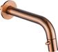 Fortifura Calvi Robinet de fontaine - encastré - bec 19.5cm - raccourcissable - PVD - cuivre brossé