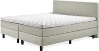 Soft Bedden Boxspring Luxe - 160x220 - Glad Groen - Koudschuim Toplaag - Pocketveringmatras - Lentegroen