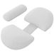 Avalo Coussin de grossesse forme W - Mousse à mémoire - Coussin latéral pour adultes - Coussin réglable en coin - Soutien ventre, dos et jambes - Coussin d'allaitement - Coussin corporel - Housse lavable